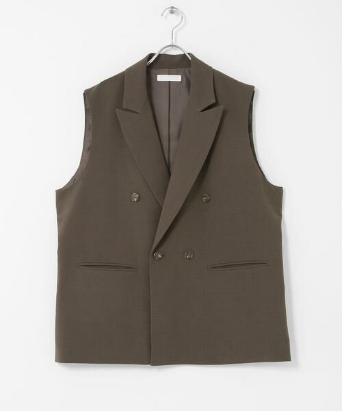 SENSE OF PLACE by URBAN RESEARCH / センスオブプレイス バイ アーバンリサーチ ベスト | ダブルテーラードベスト | 詳細8