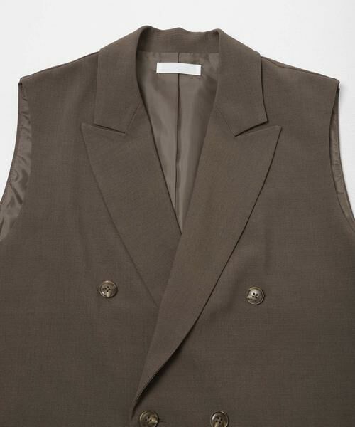 SENSE OF PLACE by URBAN RESEARCH / センスオブプレイス バイ アーバンリサーチ ベスト | ダブルテーラードベスト | 詳細9