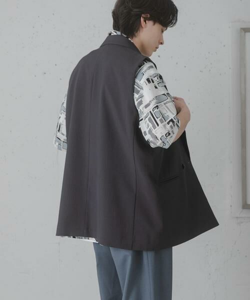 SENSE OF PLACE by URBAN RESEARCH / センスオブプレイス バイ アーバンリサーチ ベスト | ダブルテーラードベスト | 詳細14