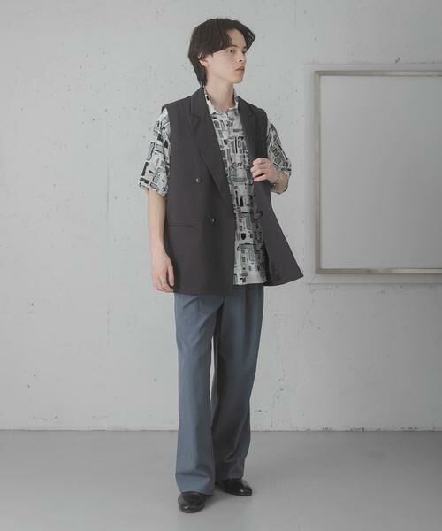 SENSE OF PLACE by URBAN RESEARCH / センスオブプレイス バイ アーバンリサーチ ベスト | ダブルテーラードベスト | 詳細16