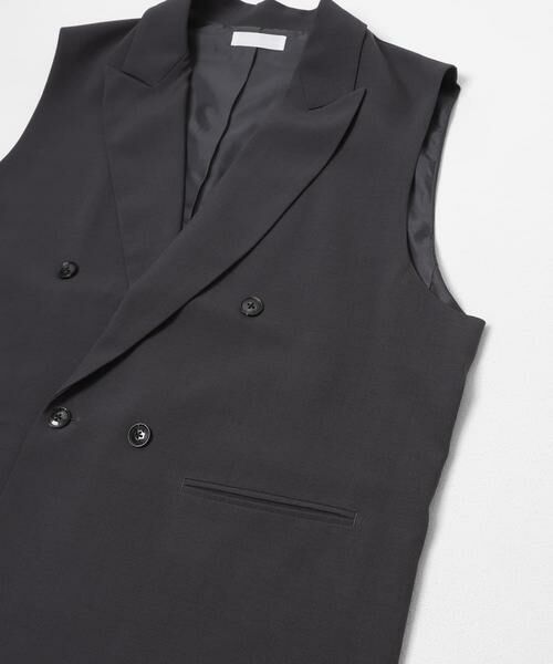 SENSE OF PLACE by URBAN RESEARCH / センスオブプレイス バイ アーバンリサーチ ベスト | ダブルテーラードベスト | 詳細18