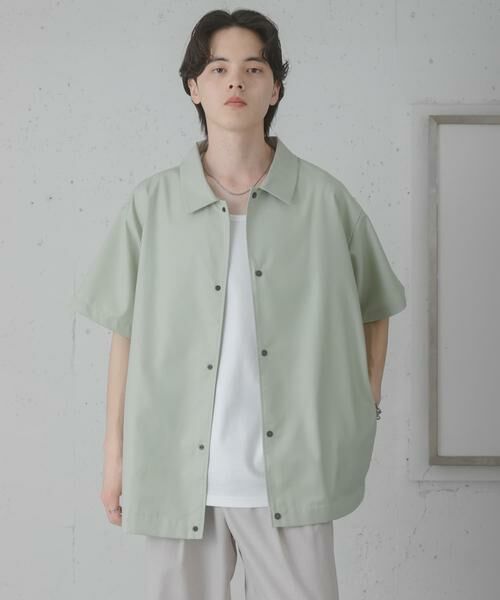 SENSE OF PLACE by URBAN RESEARCH / センスオブプレイス バイ アーバンリサーチ ブルゾン | ハーフスリーブコーチジャケット | 詳細4