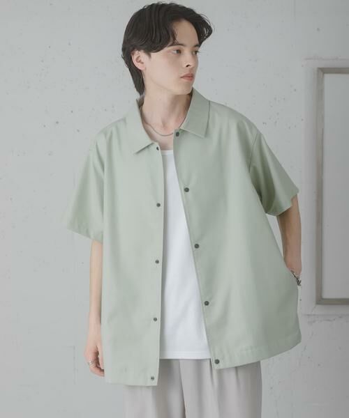 SENSE OF PLACE by URBAN RESEARCH / センスオブプレイス バイ アーバンリサーチ ブルゾン | ハーフスリーブコーチジャケット | 詳細5