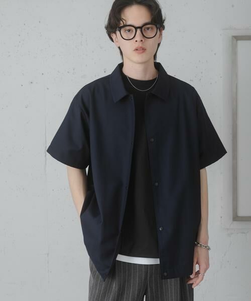 SENSE OF PLACE by URBAN RESEARCH / センスオブプレイス バイ アーバンリサーチ ブルゾン | ハーフスリーブコーチジャケット | 詳細12