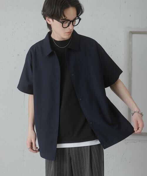 SENSE OF PLACE by URBAN RESEARCH / センスオブプレイス バイ アーバンリサーチ ブルゾン | ハーフスリーブコーチジャケット | 詳細14