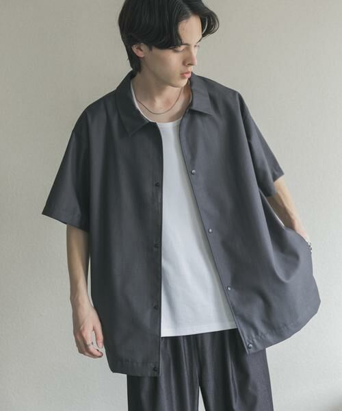 SENSE OF PLACE by URBAN RESEARCH / センスオブプレイス バイ アーバンリサーチ ブルゾン | ハーフスリーブコーチジャケット | 詳細25