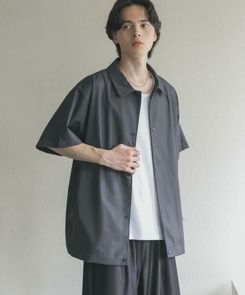 SENSE OF PLACE by URBAN RESEARCH / センスオブプレイス バイ アーバンリサーチ ブルゾン | ハーフスリーブコーチジャケット | 詳細26