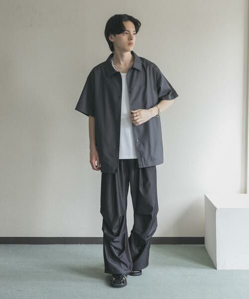 SENSE OF PLACE by URBAN RESEARCH / センスオブプレイス バイ アーバンリサーチ ブルゾン | ハーフスリーブコーチジャケット | 詳細30