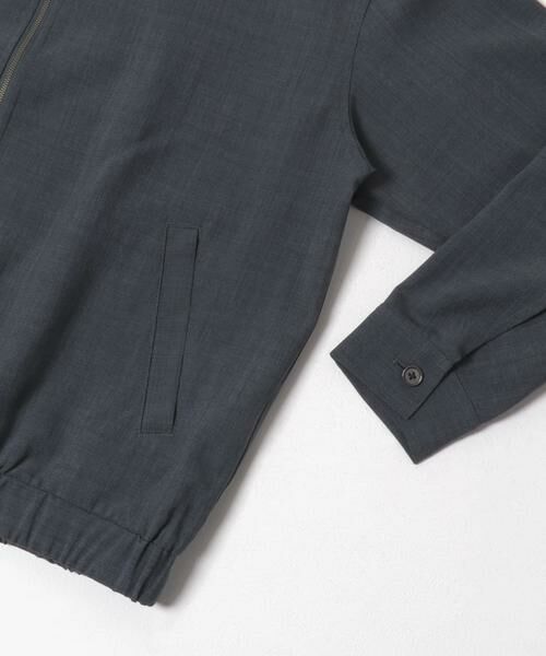 SENSE OF PLACE by URBAN RESEARCH / センスオブプレイス バイ アーバンリサーチ ブルゾン | 『UR TECH DRYLUXE』リネンライクジップブルゾン | 詳細11