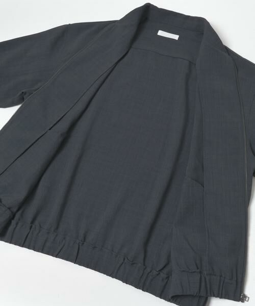 SENSE OF PLACE by URBAN RESEARCH / センスオブプレイス バイ アーバンリサーチ ブルゾン | 『UR TECH DRYLUXE』リネンライクジップブルゾン | 詳細12