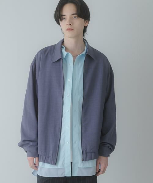 SENSE OF PLACE by URBAN RESEARCH / センスオブプレイス バイ アーバンリサーチ ブルゾン | 『UR TECH DRYLUXE』リネンライクジップブルゾン | 詳細17
