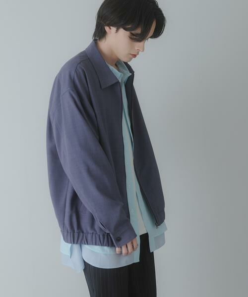 SENSE OF PLACE by URBAN RESEARCH / センスオブプレイス バイ アーバンリサーチ ブルゾン | 『UR TECH DRYLUXE』リネンライクジップブルゾン | 詳細18