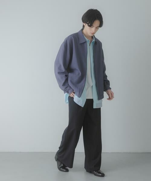 SENSE OF PLACE by URBAN RESEARCH / センスオブプレイス バイ アーバンリサーチ ブルゾン | 『UR TECH DRYLUXE』リネンライクジップブルゾン | 詳細24