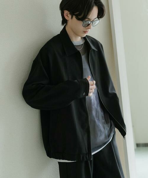 SENSE OF PLACE by URBAN RESEARCH / センスオブプレイス バイ アーバンリサーチ ブルゾン | 『UR TECH DRYLUXE』リネンライクジップブルゾン | 詳細28