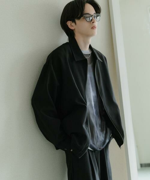 SENSE OF PLACE by URBAN RESEARCH / センスオブプレイス バイ アーバンリサーチ ブルゾン | 『UR TECH DRYLUXE』リネンライクジップブルゾン | 詳細29