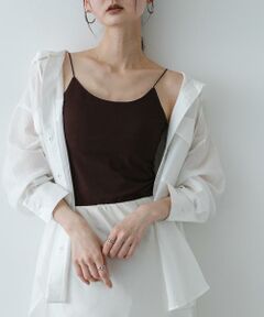 SENSE OF PLACE by URBAN RESEARCH / センスオブプレイス バイ アーバンリサーチ キャミソール・チューブトップ | 『接触冷感』汗ジミ防止カップツキバックオープンキャミソール