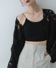 SENSE OF PLACE by URBAN RESEARCH / センスオブプレイス バイ アーバンリサーチ キャミソール・チューブトップ | 『接触冷感』汗ジミ防止カップツキバックオープンキャミソール