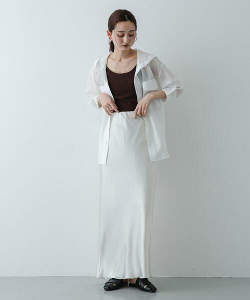 SENSE OF PLACE by URBAN RESEARCH / センスオブプレイス バイ アーバンリサーチ キャミソール・チューブトップ | 『接触冷感』汗ジミ防止カップツキバックオープンキャミソール | 詳細2