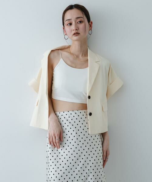 SENSE OF PLACE by URBAN RESEARCH / センスオブプレイス バイ アーバンリサーチ キャミソール・チューブトップ | 『接触冷感』汗ジミ防止カップツキバックオープンキャミソール | 詳細12