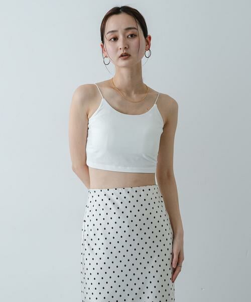 SENSE OF PLACE by URBAN RESEARCH / センスオブプレイス バイ アーバンリサーチ キャミソール・チューブトップ | 『接触冷感』汗ジミ防止カップツキバックオープンキャミソール | 詳細15
