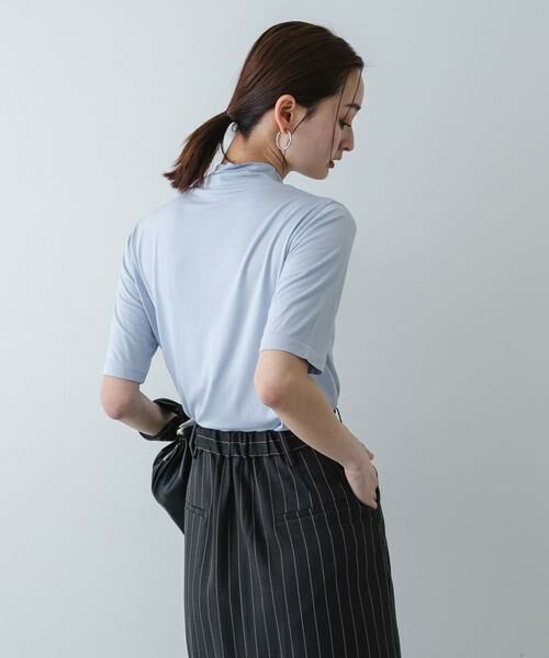 SENSE OF PLACE by URBAN RESEARCH / センスオブプレイス バイ アーバンリサーチ Tシャツ | ソフトハイネックTシャツ(半袖) | 詳細2