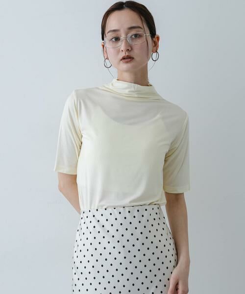 SENSE OF PLACE by URBAN RESEARCH / センスオブプレイス バイ アーバンリサーチ Tシャツ | ソフトハイネックTシャツ(半袖) | 詳細7