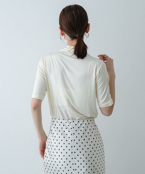 SENSE OF PLACE by URBAN RESEARCH / センスオブプレイス バイ アーバンリサーチ Tシャツ | ソフトハイネックTシャツ(半袖) | 詳細8