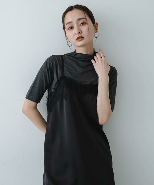 SENSE OF PLACE by URBAN RESEARCH / センスオブプレイス バイ アーバンリサーチ Tシャツ | ソフトハイネックTシャツ(半袖) | 詳細14