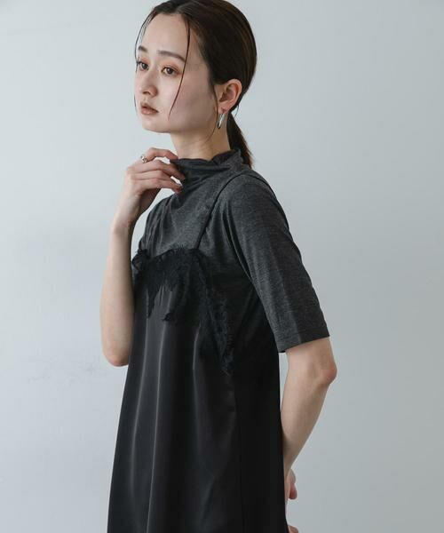 SENSE OF PLACE by URBAN RESEARCH / センスオブプレイス バイ アーバンリサーチ Tシャツ | ソフトハイネックTシャツ(半袖) | 詳細15