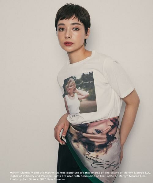 SENSE OF PLACE by URBAN RESEARCH / センスオブプレイス バイ アーバンリサーチ Tシャツ | 『別注』MARILYNMONROE×SENSE OF PLACE　グラフィックTシャツ | 詳細9