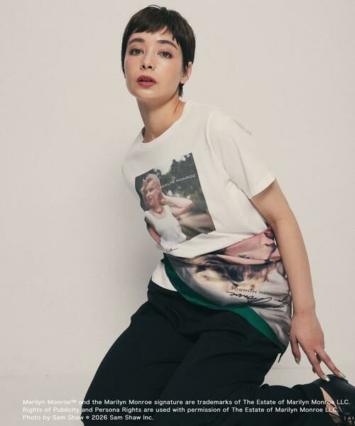 SENSE OF PLACE by URBAN RESEARCH / センスオブプレイス バイ アーバンリサーチ Tシャツ | 『別注』MARILYNMONROE×SENSE OF PLACE　グラフィックTシャツ | 詳細10