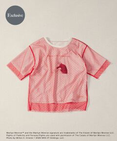 SENSE OF PLACE by URBAN RESEARCH / センスオブプレイス バイ アーバンリサーチ Tシャツ | 『別注』MARILYNMONROE×SENSE OF PLACE　チュールグラフィックTシャツ