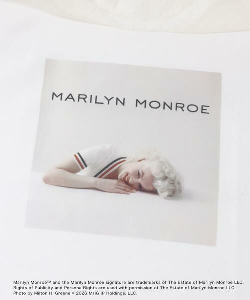 SENSE OF PLACE by URBAN RESEARCH / センスオブプレイス バイ アーバンリサーチ Tシャツ | 『別注』MARILYNMONROE×SENSE OF PLACE　チュールグラフィックTシャツ | 詳細16