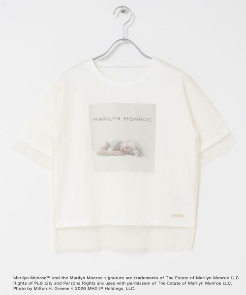 SENSE OF PLACE by URBAN RESEARCH / センスオブプレイス バイ アーバンリサーチ Tシャツ | 『別注』MARILYNMONROE×SENSE OF PLACE　チュールグラフィックTシャツ | 詳細14