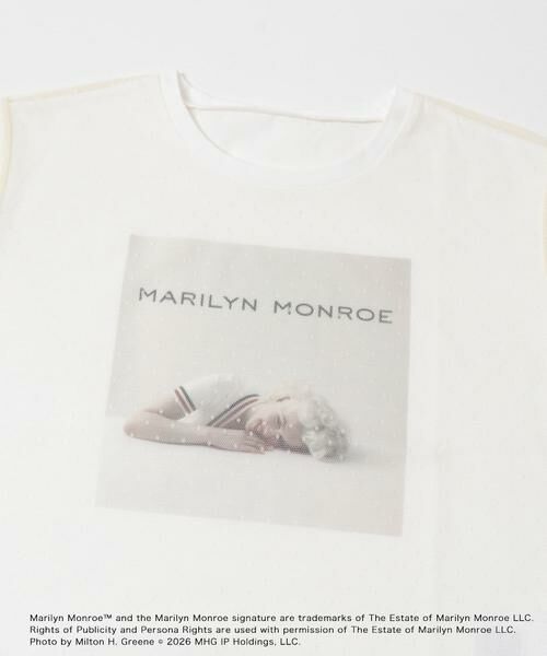 SENSE OF PLACE by URBAN RESEARCH / センスオブプレイス バイ アーバンリサーチ Tシャツ | 『別注』MARILYNMONROE×SENSE OF PLACE　チュールグラフィックTシャツ | 詳細15