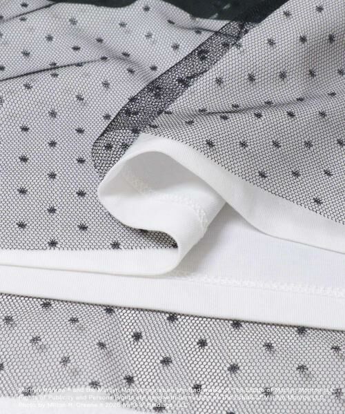 SENSE OF PLACE by URBAN RESEARCH / センスオブプレイス バイ アーバンリサーチ Tシャツ | 『別注』MARILYNMONROE×SENSE OF PLACE　チュールグラフィックTシャツ | 詳細29