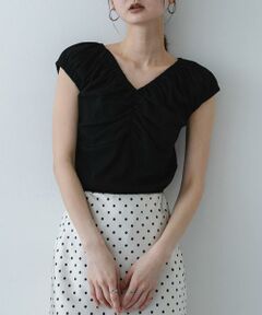 SENSE OF PLACE by URBAN RESEARCH / センスオブプレイス バイ アーバンリサーチ Tシャツ | ギャザーネックカットトップ