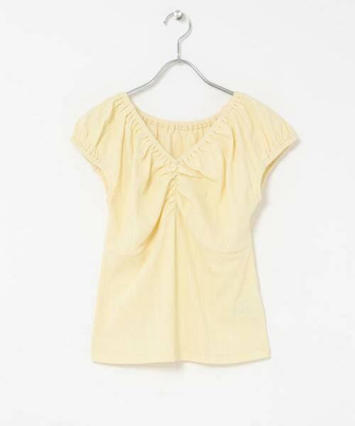 SENSE OF PLACE by URBAN RESEARCH / センスオブプレイス バイ アーバンリサーチ Tシャツ | ギャザーネックカットトップ | 詳細7