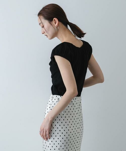 SENSE OF PLACE by URBAN RESEARCH / センスオブプレイス バイ アーバンリサーチ Tシャツ | ギャザーネックカットトップ | 詳細13