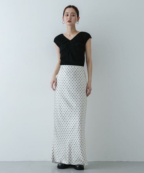 SENSE OF PLACE by URBAN RESEARCH / センスオブプレイス バイ アーバンリサーチ Tシャツ | ギャザーネックカットトップ | 詳細14