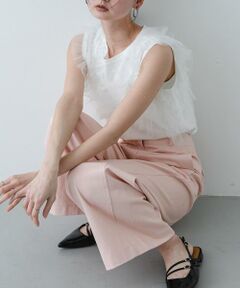 SENSE OF PLACE by URBAN RESEARCH / センスオブプレイス バイ アーバンリサーチ Tシャツ | フリルデザインカットトップ