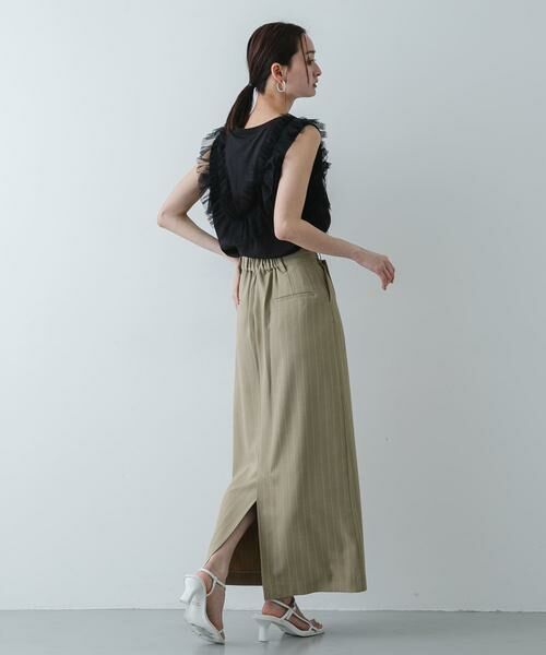 SENSE OF PLACE by URBAN RESEARCH / センスオブプレイス バイ アーバンリサーチ Tシャツ | フリルデザインカットトップ | 詳細12