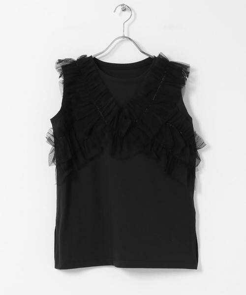 SENSE OF PLACE by URBAN RESEARCH / センスオブプレイス バイ アーバンリサーチ Tシャツ | フリルデザインカットトップ | 詳細13