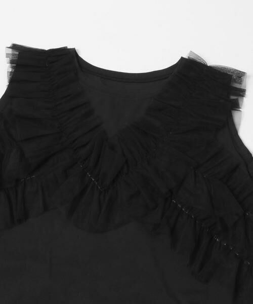 SENSE OF PLACE by URBAN RESEARCH / センスオブプレイス バイ アーバンリサーチ Tシャツ | フリルデザインカットトップ | 詳細14