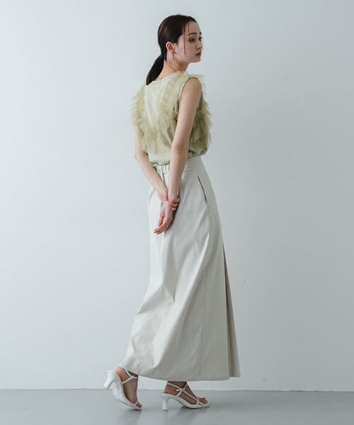 SENSE OF PLACE by URBAN RESEARCH / センスオブプレイス バイ アーバンリサーチ Tシャツ | フリルデザインカットトップ | 詳細20