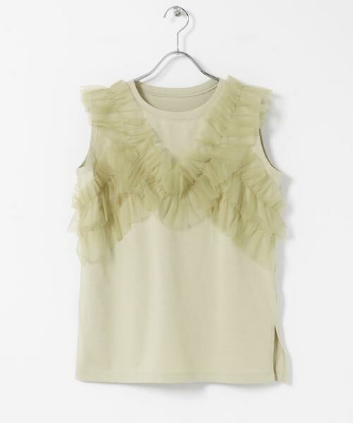 SENSE OF PLACE by URBAN RESEARCH / センスオブプレイス バイ アーバンリサーチ Tシャツ | フリルデザインカットトップ | 詳細21