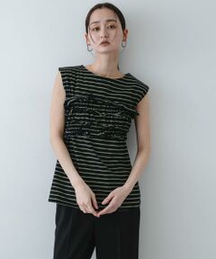 SENSE OF PLACE by URBAN RESEARCH / センスオブプレイス バイ アーバンリサーチ Tシャツ | ボーダーカットビスチェセット