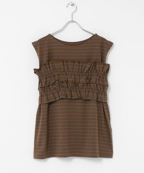 SENSE OF PLACE by URBAN RESEARCH / センスオブプレイス バイ アーバンリサーチ Tシャツ | ボーダーカットビスチェセット | 詳細8