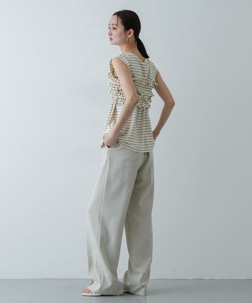 SENSE OF PLACE by URBAN RESEARCH / センスオブプレイス バイ アーバンリサーチ Tシャツ | ボーダーカットビスチェセット | 詳細21