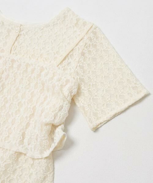 SENSE OF PLACE by URBAN RESEARCH / センスオブプレイス バイ アーバンリサーチ Tシャツ | レースビスチェアンサンブルカットトップ | 詳細16